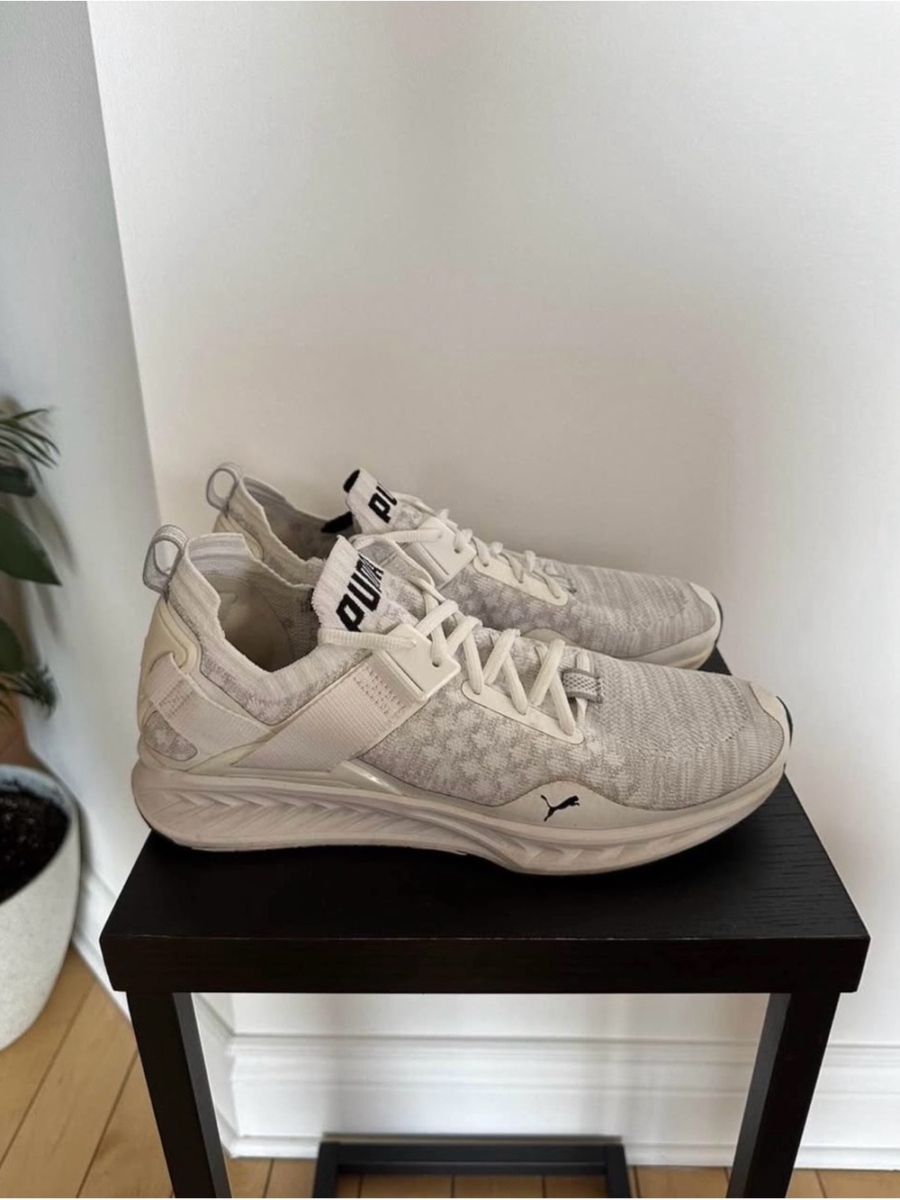 Puma Men’s Athletic Running Sneakers - White